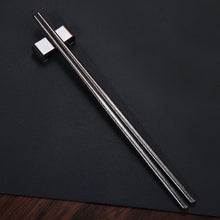 Load image into Gallery viewer, Pure Titanium Crystal Hollow Chopsticks
