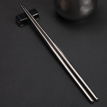 Load image into Gallery viewer, Pure Titanium Crystal Hollow Chopsticks