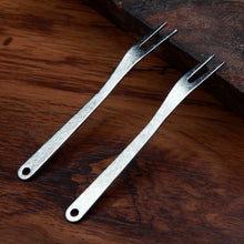 Load image into Gallery viewer, Titanium Crystal: Fruit &amp; Snack Fork (Pack of 2)