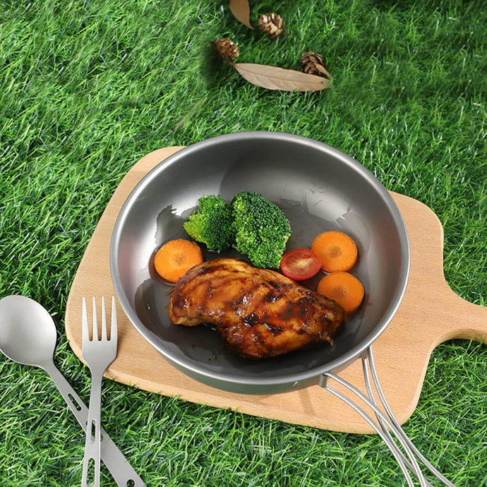 Titanium Plate & Frying Pan