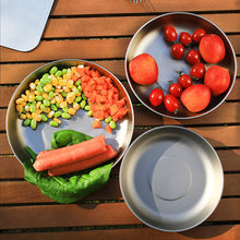 Load image into Gallery viewer, Titanium Serving Plate (19.5 cm / 7.76 in)