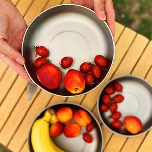 Titanium Serving Plate (19.5 cm / 7.76 in)