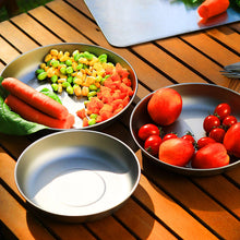 Load image into Gallery viewer, Titanium Serving Plate (19.5 cm / 7.76 in)