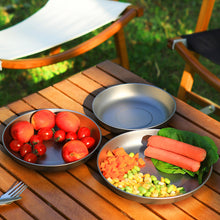 Load image into Gallery viewer, Titanium Serving Plate (19.5 cm / 7.76 in)